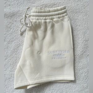 Ivory Sunkissed Coconut flared shorts